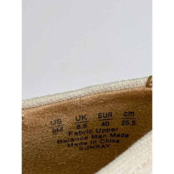 Dr. Scholl's Women Slip On Canvas Espadrille Shoe White 9M - Picture 7 of 8